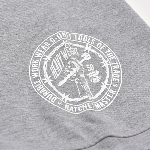 G-unit ジーユニット ラグランTシャツ 半袖Tシャツ 50Cent フィフティーセント カットソー ホワイト グレー ブラック XXLサイズ 美品 中古 4a004728