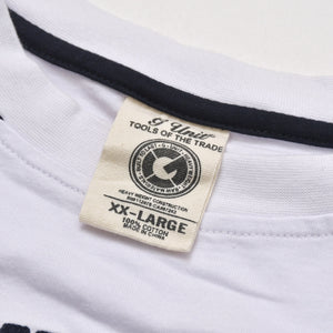 G-unit ジーユニット ラグランTシャツ 半袖Tシャツ 50Cent フィフティーセント カットソー ホワイト グレー ブラック XXLサイズ 美品 中古 4a004728