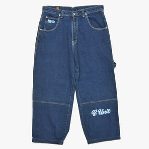 G-Unit Baggy Denim Pants Painter Pants 50cent Fifty Cent Indigo Size 36 Jeans Bottoms Good Condition Used 4a004729