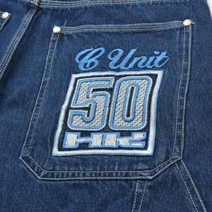 G-Unit Baggy Denim Pants Painter Pants 50cent Fifty Cent Indigo Size 36 Jeans Bottoms Good Condition Used 4a004729