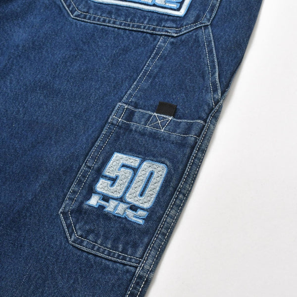 G-Unit Baggy Denim Pants Painter Pants 50cent Fifty Cent Indigo Size 36 Jeans Bottoms Good Condition Used 4a004729
