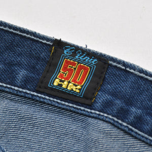 G-Unit Baggy Denim Pants Painter Pants 50cent Fifty Cent Indigo Size 36 Jeans Bottoms Good Condition Used 4a004729
