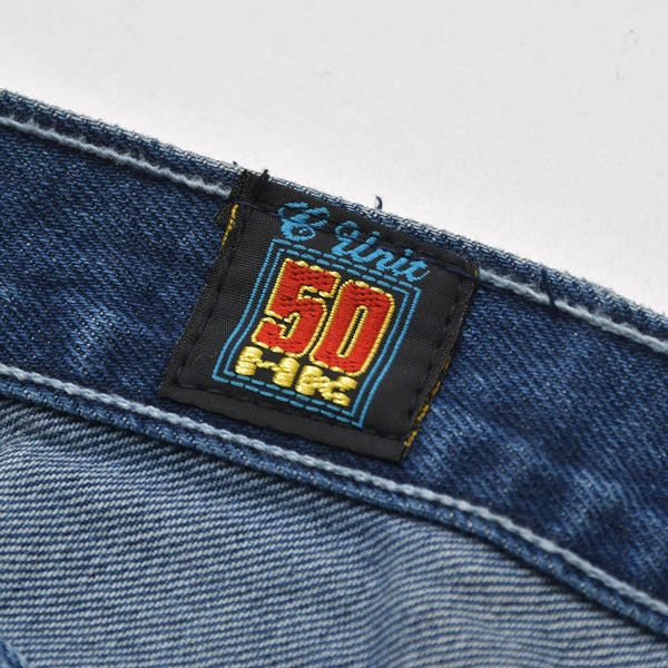 G-Unit Baggy Denim Pants Painter Pants 50cent Fifty Cent Indigo Size 36 Jeans Bottoms Good Condition Used 4a004729