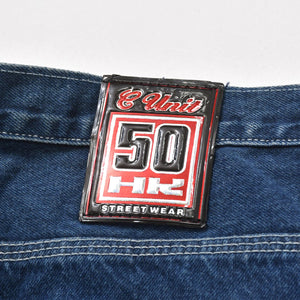 G-Unit Baggy Denim Pants Painter Pants 50cent Fifty Cent Indigo Size 36 Jeans Bottoms Good Condition Used 4a004729