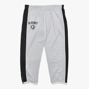 G-UNIT ジーユニット セットアップ 50 Cent ジップアップニット パンツ グレー ブラック ホワイト サイズXXL 美品 中古 4a004731