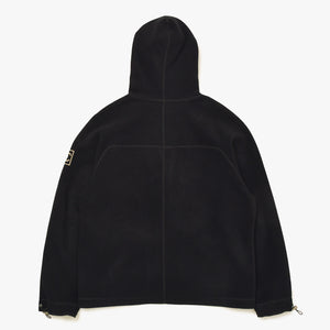 極美品 CHANEL シャネル スポーツライン フリース ジップアップフーディー P19983V11807 サイズ50 ココマーク ブラック メンズ 中古 4a004764