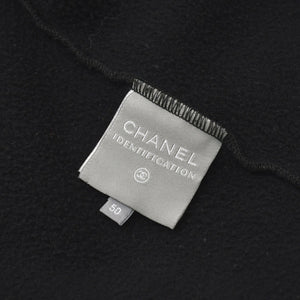 極美品 CHANEL シャネル スポーツライン フリース ジップアップフーディー P19983V11807 サイズ50 ココマーク ブラック メンズ 中古 4a004764