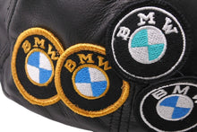 画像をギャラリービューアに読み込む, BMW ビーエムダブリュ レザーキャップ LUKA SABBAT バべアリアン バイエリッシュ・モトーレン・ヴェルケ ブラック 美品 中古 47661