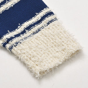 Like new CHANEL 19SS pullover knit sweater P60704K46380 Size 36 here mark blue ivory used 4a004767