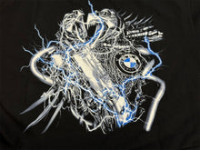 Load image into Gallery viewer, 新品未使用 BMW ビーエムダブリュー 半袖Tシャツ トップス クールネック コットン サイズS ブラック 中古 47664