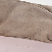 Load the image into the gallery viewer. 極美品 BOTTEGAVENETA ボッテガヴェネタ イントレチャート リアルト チェーン ショルダーバッグ B05504198Z ピンク 中古 4a004771