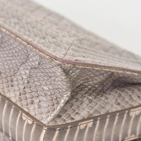 極美品 BOTTEGAVENETA ボッテガヴェネタ イントレチャート リアルト チェーン ショルダーバッグ B05504198Z ピンク 中古 4a004771
