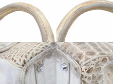 Load image into Gallery viewer, HERMES エルメス バーキン30 ヒマラヤ ニロティカスマット シルバー金具 □P刻印 良品 中古 47735