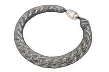 画像をギャラリービューアに読み込む, 初期 JEAN PAUL GAULTIER ジャンポールゴルチェ ネックレス チョーカー マイアミ型 キューバン ネット シルバー 美品 中古 47771