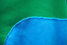 Load image into Gallery viewer, 極美品 ERL イーアールエル フレイドパーカー フーディー グリーン ブルー Swirl サイズL コットン 中古 47800