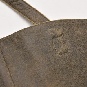 Jean Paul Gaultier Jean Paul Gaultier × Knowles Leather Bustier 23/14-F-TO089-L504-60 Brown Leather Studs 36 Size Good Condition Used 4a004781