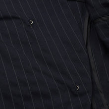 画像をギャラリービューアに読み込む, COMME des GARCONS コムデギャルソン 07AW パデッドハンドグローブ ピンストライプジャケット GT-J053 サイズSS ネイビー 美品 中古 4a004783