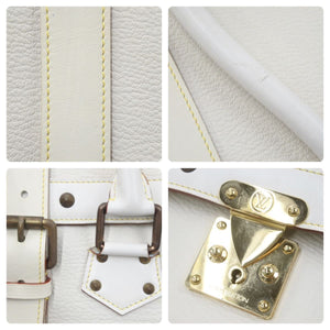 LOUIS VUITTON Extravagan Limited Edition Handbag Suhari Leather Ivory Studs M91803 Used 47954