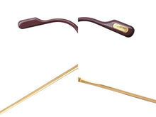 画像をギャラリービューアに読み込む, CARTIER カルティエ メガネ ゴールド レッド 135 1560112刻印 メガネケース 美品 中古 48065