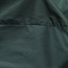 Load image into Gallery viewer, PRADA プラダ Re-Nylon フード付き ナイロンレインポンチョ SGB942 アノラック メタルロゴプレート グリーン Sサイズ ハーフジップ マッドグリーン金具 美品 中古 4a004807