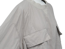 画像をギャラリービューアに読み込む, Sacai サカイ ジャケット プルオーバー Taslan Nylon Pullover 23-03087M ベージュ ナイロン コットン サイズ3 美品 中古 48074