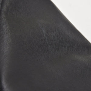 GIVENCHY Leather Jacket Zipper Design 14P 1513 600 Lambskin Black Silver Hardware Size 34 Good Condition Used 4a004809