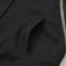Load image into Gallery viewer, GIVENCHY ジバンシー レザージャケット ジッパーデザイン 14P 1513 600 ラムスキン ブラック シルバー金具 サイズ34 美品 中古 4a004809