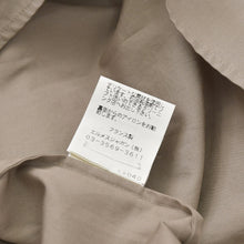 Load image into Gallery viewer, HERMES エルメス シャツ ロングスリーブシャツ 長袖シャツ ベージュ グレー サイズ34 美品 中古 4a004810