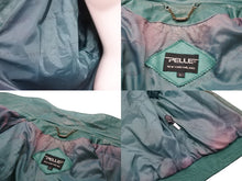 Load image into Gallery viewer, Pelle Pelle ペレペレ NEWYORK MILANO ブルゾン ヴィンテージ レザージャケット サイズ L グリーン メンズウェア 中古 48251