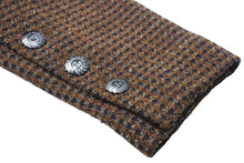 画像をギャラリービューアに読み込む, 極美品 CHANEL シャネル ヴィンテージ ツイードジャケット P09585V05959 ブラウン ガンメタ金具 サイズ34 中古 48274