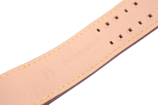 Very Good Condition LOUIS VUITTON Watch Replacement Strap Tambour Multicolor Junuin Leather Q1211 Black Used 48301