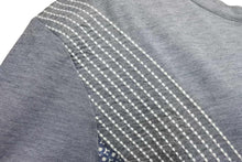 画像をギャラリービューアに読み込む, LOUIS VUITTON ルイヴィトン 半袖Ｔシャツ BORO ガストンV 刺繍 Tシャツ13SS インディゴ 刺し子 サイズ S CA36828 中古 48332