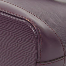 画像をギャラリービューアに読み込む, LOUIS VUITTON ルイヴィトン Purple パープル カシス エピ ロックイット M4229K ハンドバッグ 美品 中古 4a002486