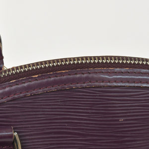 LOUIS VUITTON ルイヴィトン Purple パープル カシス エピ ロックイット M4229K ハンドバッグ 美品 中古 4a002486