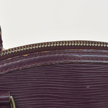 画像をギャラリービューアに読み込む, LOUIS VUITTON ルイヴィトン Purple パープル カシス エピ ロックイット M4229K ハンドバッグ 美品 中古 4a002486
