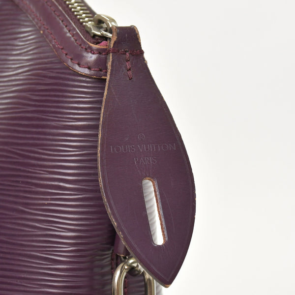 LOUIS VUITTON ルイヴィトン Purple パープル カシス エピ ロックイット M4229K ハンドバッグ 美品 中古 4a002486