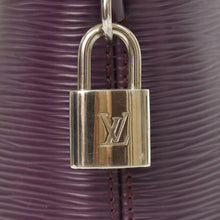 画像をギャラリービューアに読み込む, LOUIS VUITTON ルイヴィトン Purple パープル カシス エピ ロックイット M4229K ハンドバッグ 美品 中古 4a002486