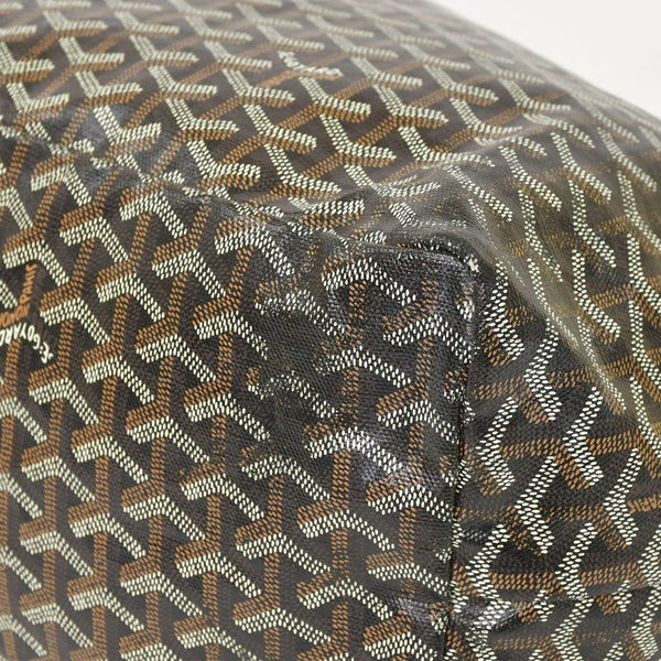 極美品 GOYARD ゴヤール SAINT LOUIS GM サンルイGM ブラウン トートバッグ PVCコーティングキャンバス 中古 4a004887