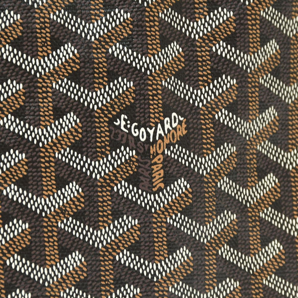 Very Good Condition GOYARD SAINT LOUIS GM Saint Louis GM Brown Tote Bag PVC Coated Canvas Used 4a004887