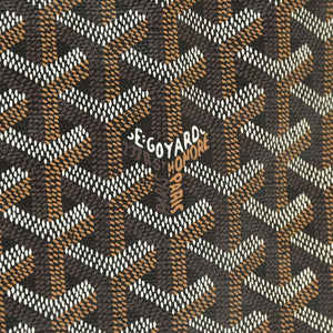極美品 GOYARD ゴヤール SAINT LOUIS GM サンルイGM ブラウン トートバッグ PVCコーティングキャンバス 中古 4a004887
