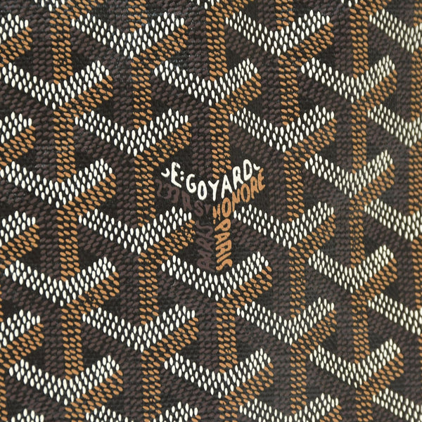 極美品 GOYARD ゴヤール SAINT LOUIS GM サンルイGM ブラウン トートバッグ PVCコーティングキャンバス 中古 4a004887