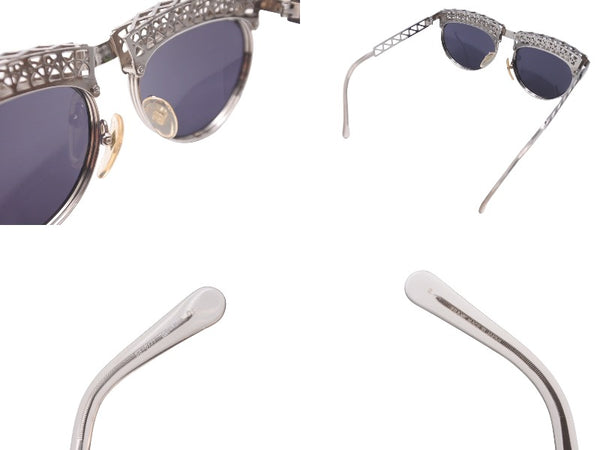 Jean Paul GAULTIER ジャンポールゴルチエ サングラス エッフェル塔モチーフ 56-0171 シルバー ヴィンテージ 美品 中古 48948