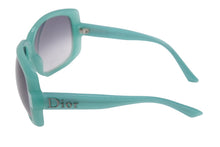 画像をギャラリービューアに読み込む, Christian Dior クリスチャンディオール サングラス ティアドロップ TSB7V プラスチック ティファニーブルー 美品 中古 48966
