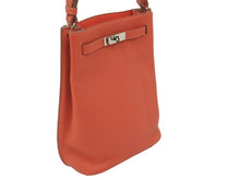 Load image into Gallery viewer, 極美品 HERMES エルメス ソーケリー 26 トゴ エクラ 22 ピンク系 シルバー金具 □R ショルダーバッグ 中古 50830