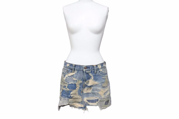UNDERCOVER 05AW Arts Period Denim Skirt Bottoms 5A95 S2 Size 2 Good Condition Used 49156