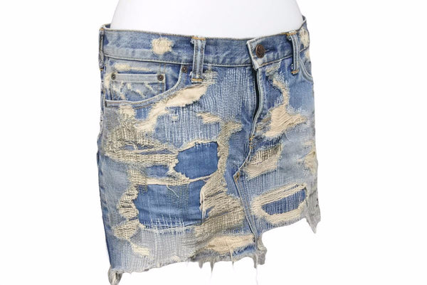 UNDERCOVER 05AW Arts Period Denim Skirt Bottoms 5A95 S2 Size 2 Good Condition Used 49156