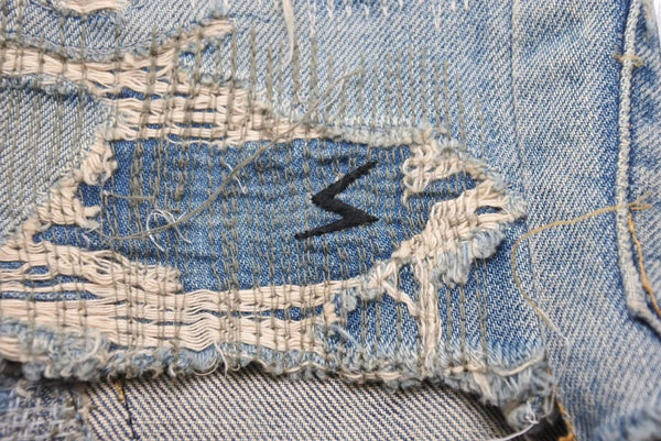 UNDERCOVER 05AW Arts Period Denim Skirt Bottoms 5A95 S2 Size 2 Good Condition Used 49156