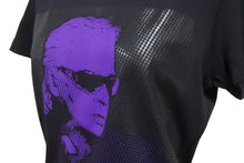 画像をギャラリービューアに読み込む, KARL LAGERFELD カールラガーフェルド 半袖Ｔシャツ コットン クルーネック サイズ38 美品 中古 49211