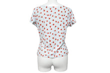 Load image into Gallery viewer, CHANEL シャネル 半袖Ｔシャツ フラワー 半袖 ロゴ ココマーク ナイロン スパンデックス P13561V07712 良品 中古 49223