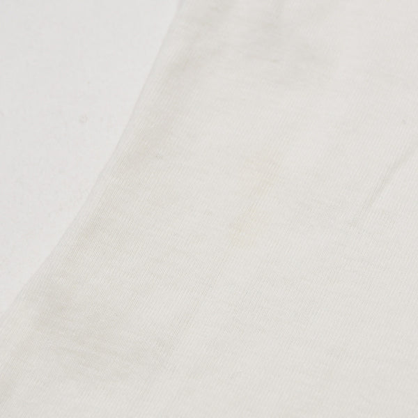 Very Good Condition COURREGES Signature Contrast Ringer T-shirt 41-158-13-021918 T-shirt White Black S Size Used 4a004942
